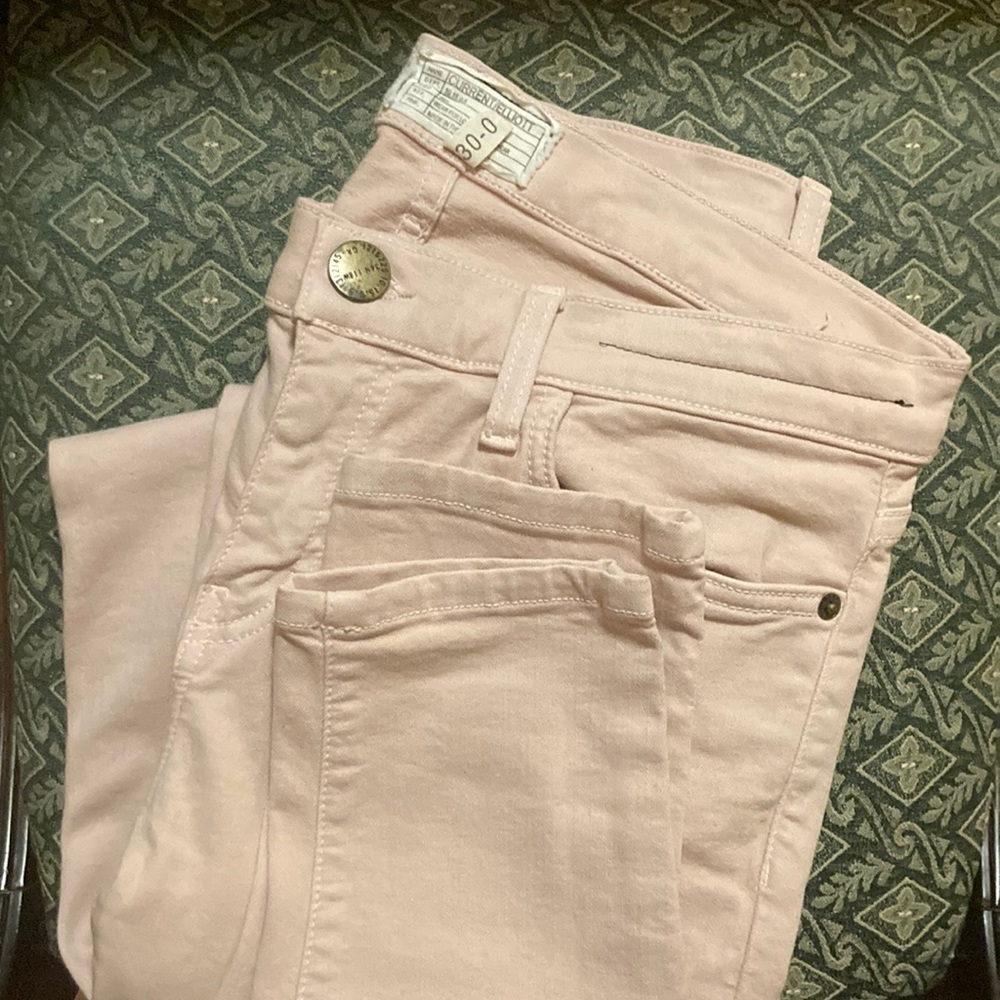 Current/Elliott Rose Smoke Jeans The Ankle Skinny Women’s Size 30